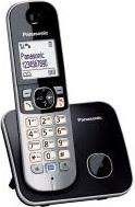 Telefon stacjonarny Panasonic KX-TG6811PDB Czarno-srebrny KXTG6811Black (5025232699117) telefons