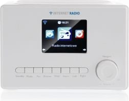 Internet radio X100 LCD color 3,2 '' white radio, radiopulksteņi