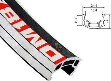 Alexrims Obrecz mtb DM18 26