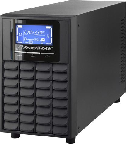 UPS POWER WALKER ON-LINE 2000VA USB LCD TOWER nepārtrauktas barošanas avots UPS