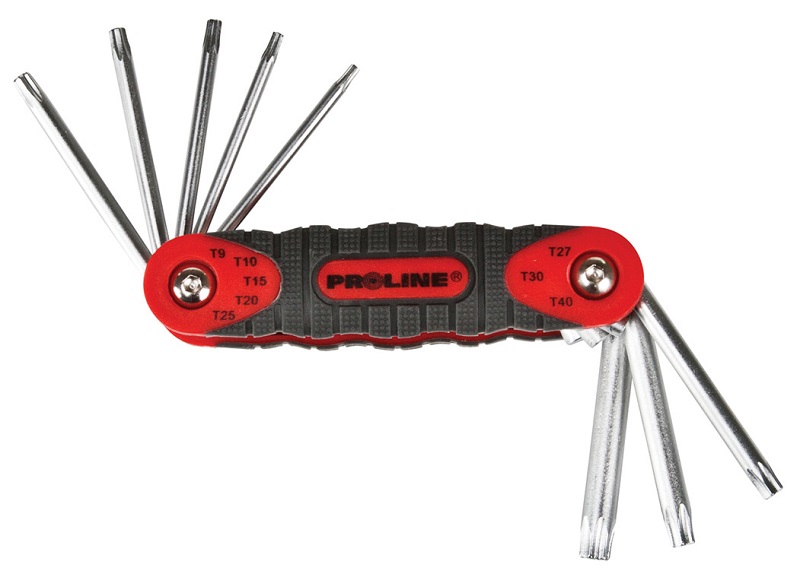 Pro-Line Zestaw kluczy trzpieniowych torx wielofunkcyjne T9-T40 8szt. (48388) 48388 (5903755483881)