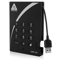 Apricorn HDD 2TB Encrypted USB 3.0 New Retail Ārējais cietais disks