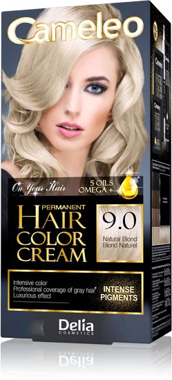 Delia Cameleo HCC Farba permanentna Omega+ nr 9.0 Natural Blond 1op. 710462 (5060061200462)