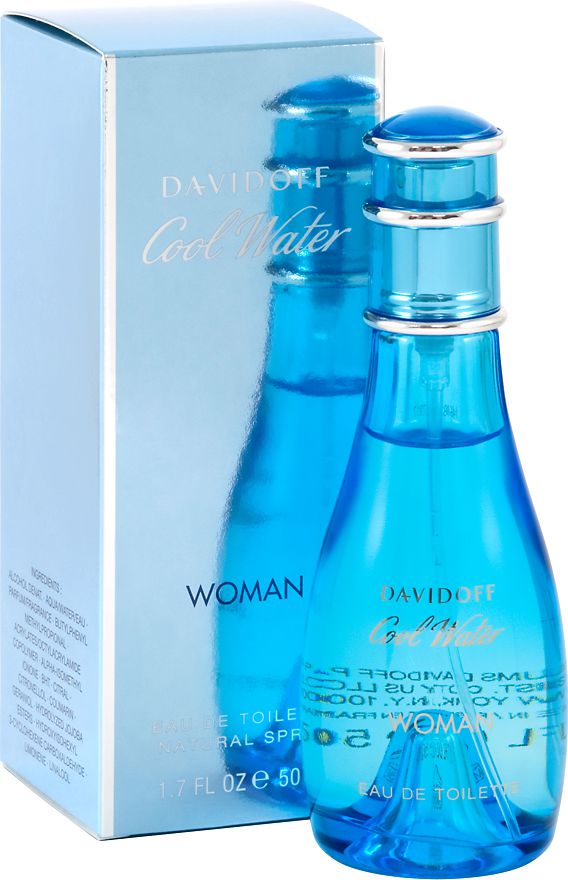 Davidoff Cool Water Woman EDT 50ml Smaržas sievietēm