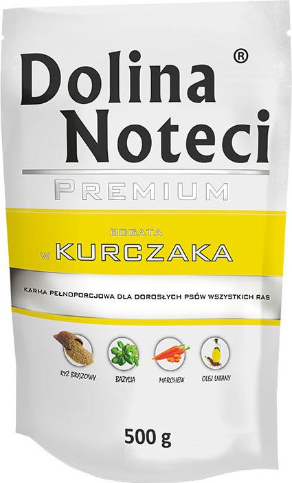 Dolina Noteci Premium z kurczakiem 500g 5900842013150 (5902921301257) barība suņiem