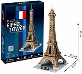 Dante Puzzle 3D Wieza Eiffel - (306-01033) 306-01033 (6944588200442) puzle, puzzle