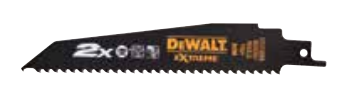 Dewalt Brzeszczot do drewna z gwozdziami do pilarek szablastych 305mm 5szt. - DT2314L-QZ Elektriskais zāģis