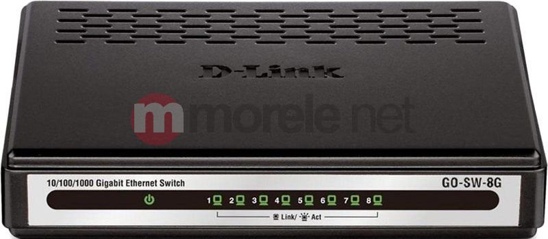 Switch D-Link GO-SW-8G/E GOSW8G/E (790069365690) komutators