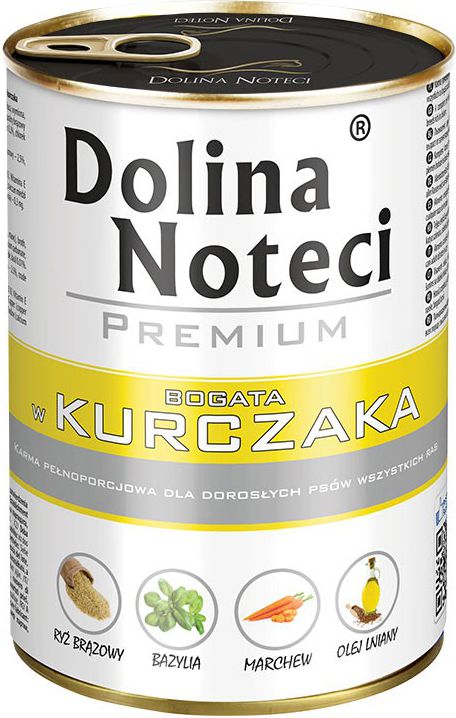 Dolina Noteci Premium z kurczakiem 400g 5900842013754 (5902921301318) barība suņiem