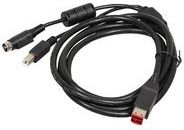 Capture Cable Powered USB Y 24V, 1.8m kabelis, vads