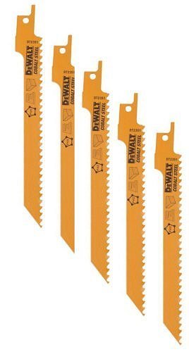 Dewalt Brzeszczoty do pil szablastych 152mm stal kobaltowa - DT2351 DT2351-QZ (5035048033319) Elektriskais zāģis