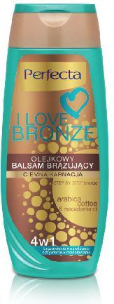 DAX I Love Bronze Balsam brazujacy olejkowy 4w1 ciemna karnacja 250ml 071869 (5900525041869) kosmētika ķermenim