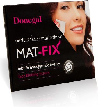 Donegal BIBULKI MATUJACE do twarzy Mat-Fix 50szt 274496 (5907549244962) kosmētika ķermenim