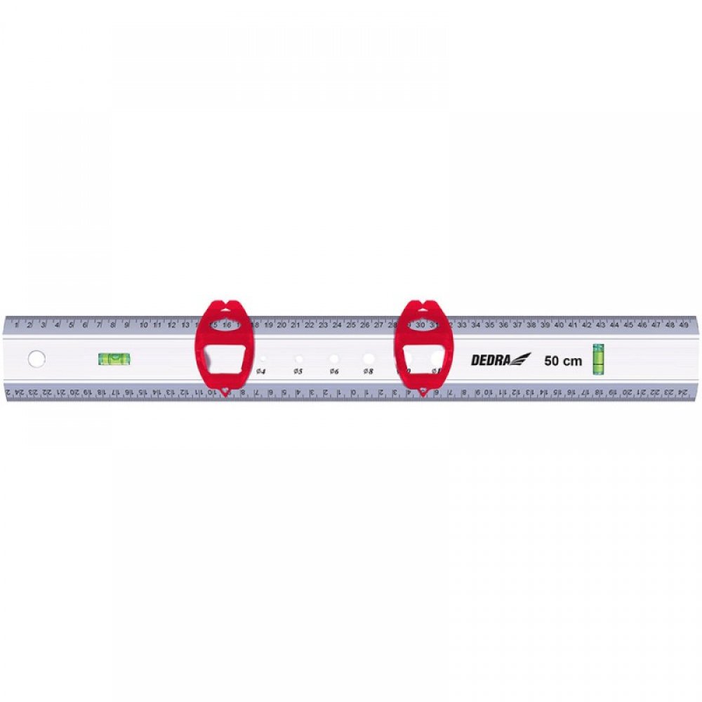 Dedra Przymiar aluminiowy 2 libelki 50cm - ML2051 ML2051 (5902628900722)