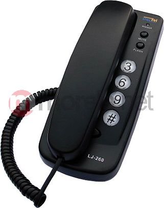 Telefon stacjonarny Dartel LJ-260 Czarny LJ260CZARNY (5906868453727) telefons