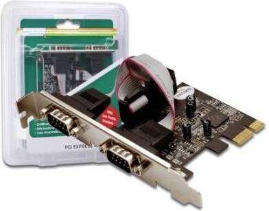 Kontroler Digitus PCIe 2.0 x1 - 2x Port szeregowy RS-232 (DS-30000) DS30000 (4016032309390) karte
