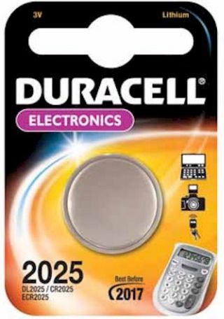 Duracell DL2025 Blistera iepakojuma 1gb. Baterija