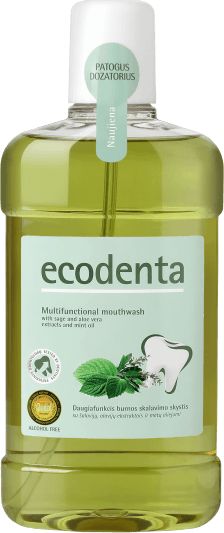 Ecodenta Plyn do plukania jamy ustnej Mouthwash Multifunctional 500ml 86507 (4770001000557) mutes higiēnai