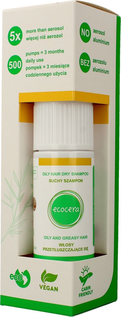 Ecocera  Suchy szampon do wlosow przetluszczajacych sie 15g 700346 (5905279930346) Matu šampūns