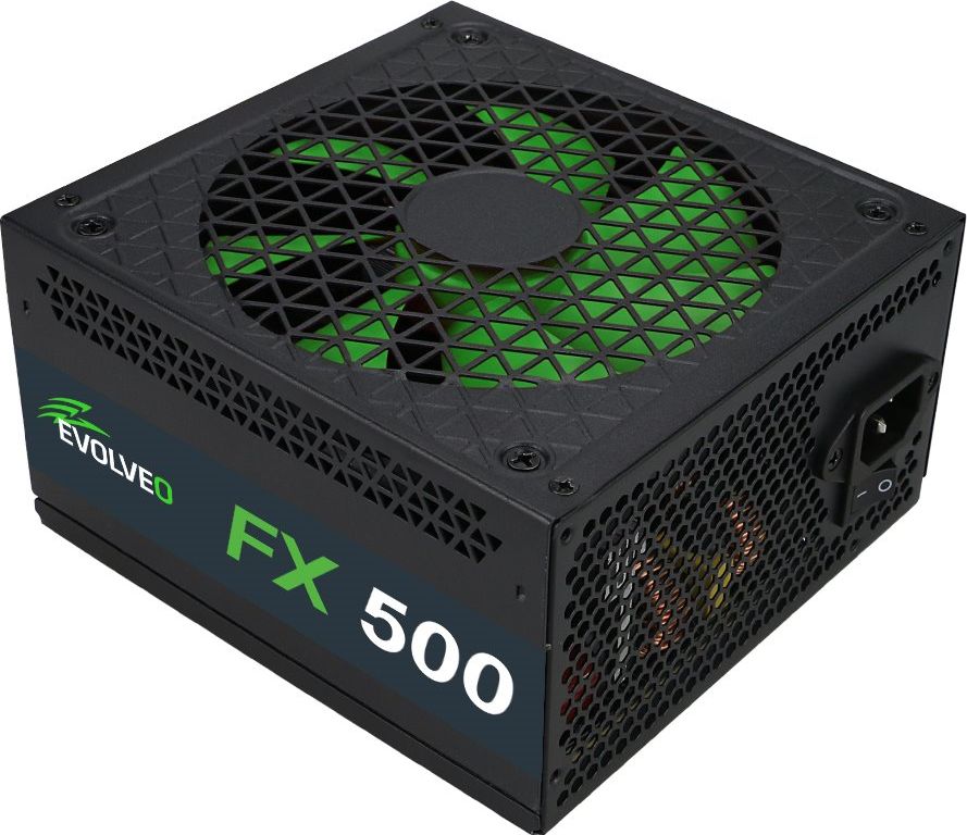 Zasilacz Evolveo FX 500W (CZEFX500) Barošanas bloks, PSU