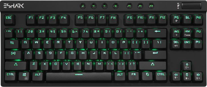 eShark Gaming Keyboard Kodachi ESL-K1 klaviatūra