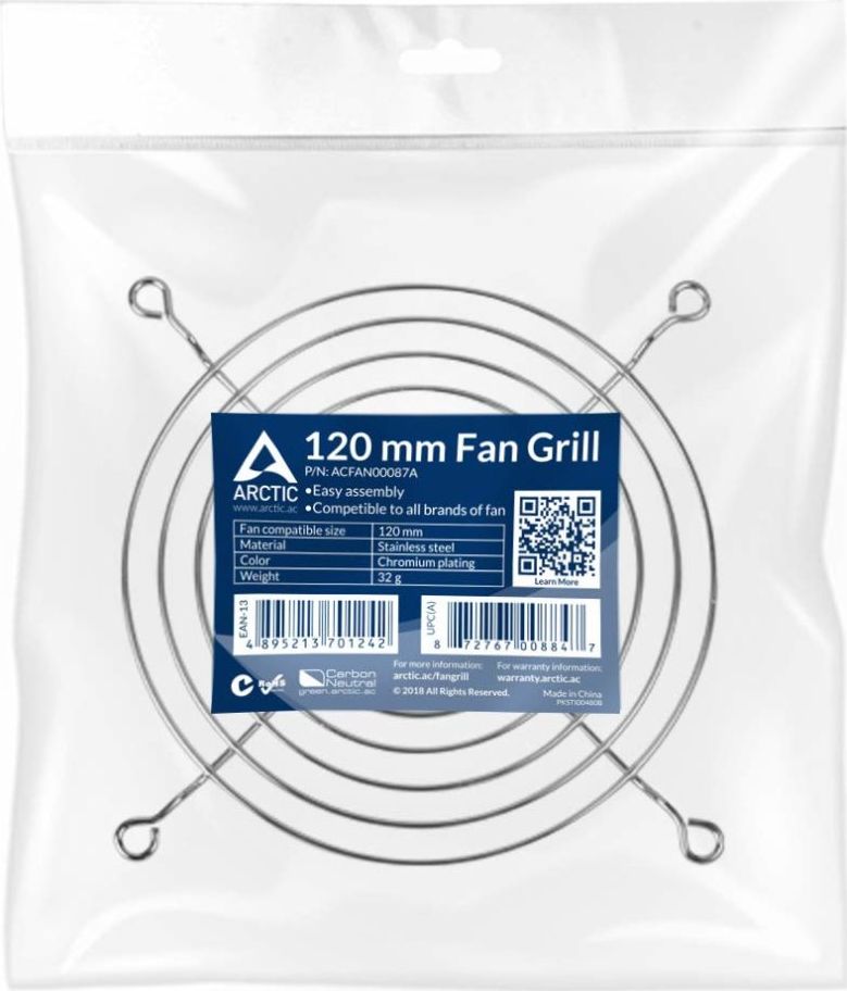 Arctic 120mm Fan Grill (ACFAN00087A) 4895213701235 ventilators