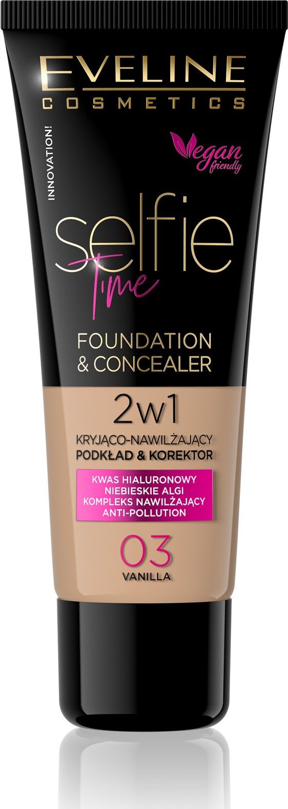 Eveline Selfie Time 03 Vanilla 30ml tonālais krēms
