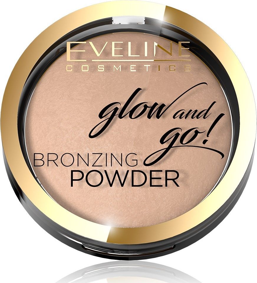 Eveline Glow & Go Bronzer baked No.01 Go Hawai 1pc tonālais krēms