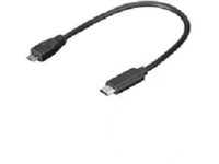 MicroConnect  USB3.1 SuperSpeed 0.2m M-M USB 2.0 Micro B - USB 3.1 C USB kabelis