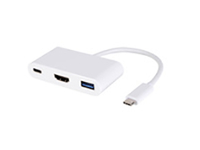 MicroConnect  USB - C to USB 3.0/HDMI/USB3.1 HDMI Female/USB3.0A Female adapteris