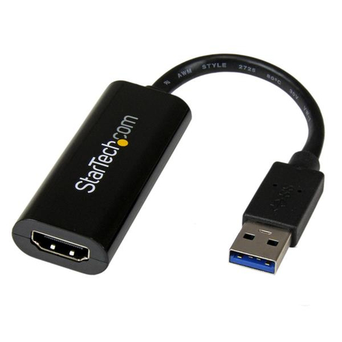 StarTech.com USB32HDES SLIM USB 3.0 HDMI VIDEO CARD USB kabelis