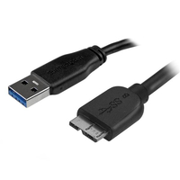 StarTech.com 50cm schlankes SuperSpeed USB 3.0 A auf Micro B Kabel - St/St (U... adapteris