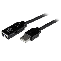 StarTech.com 10m aktives USB 2.0 Verlangerungskabel - St/Bu (USB2AAEXT10M) adapteris