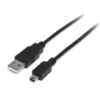 StarTech.com 2 m Mini USB 2.0-Kabel - A-auf-Mini B ? Stecker/Stecker (USB2HAB... adapteris