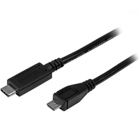 StarTech.com USB 2.0 USB C auf Micro-B Kabel - 1m (USB2CUB1M) adapteris