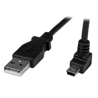 StarTech.com 1m USB auf Mini USB Anschlusskabel gewinkelt - USB A zu Mini B K... adapteris