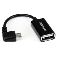 StarTech.com Micro USB rechts gewinkelt auf USB OTG Adapter Stecker / Buchse ... adapteris