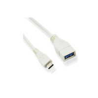 MicroConnect USB3.1 SuperSpeed Adapter USB Type C - USB 3.0 A Female USB kabelis