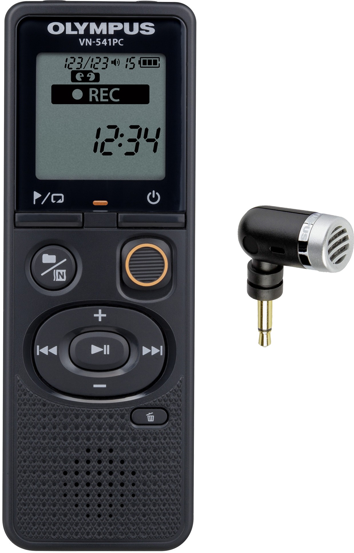 Voice recorder Olympus VN-541PC + one-way ME52 diktafons