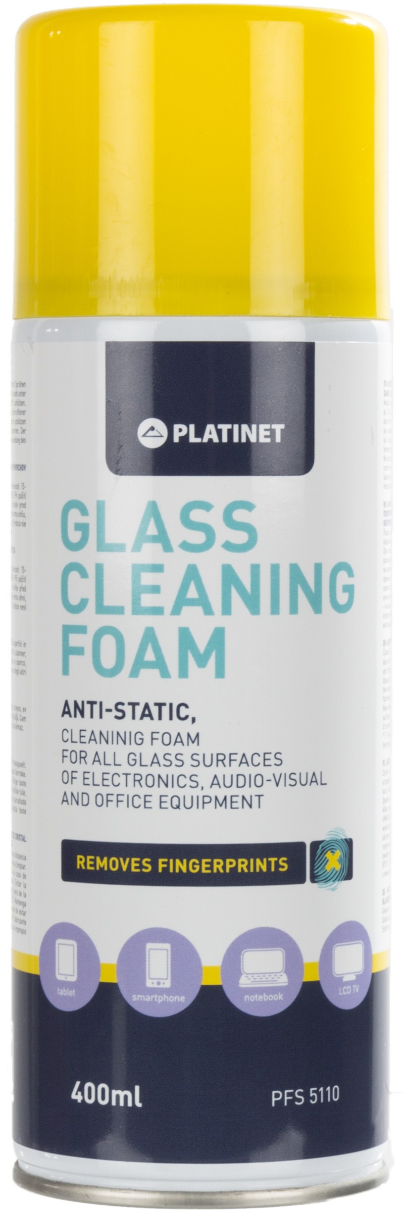 Platinet stikla tīrīšanas putas PFS5110 400ml 5907595426084 42608 (5907595426084) tīrīšanas līdzeklis