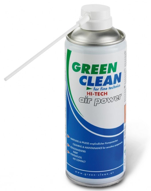 Green Clean saspiests gaiss Hi-Tech Air 400ml (G-2050) tīrīšanas līdzeklis