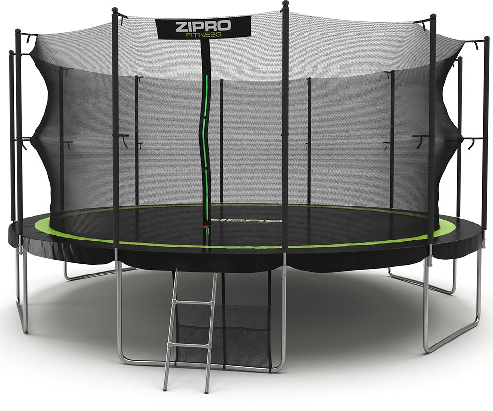 Trampolina ogrodowa Zipro Jump Pro z siatka wewnetrzna 16 FT 496 cm Batuts