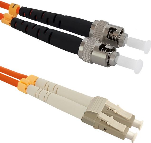 Optic patchcord LC/UPC-  ST/UPC MM 50/125 OM2 5m kabelis, vads