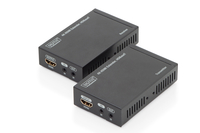 DIGITUS Extender HDMI HDBaseT up to 70m Cat.5e, 4096x2160p 4K UHD 3D, HDCP2.2, IR (SET)