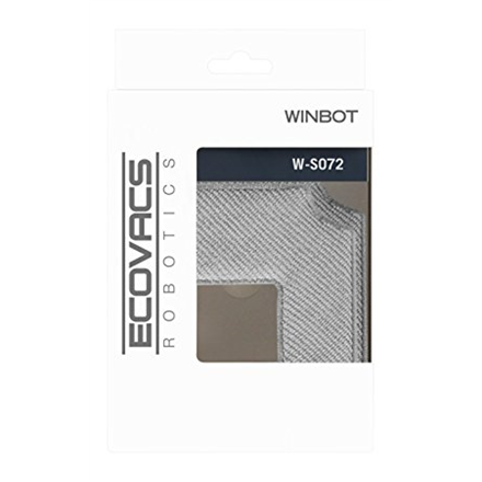 Ecovacs Cleaning Pad   W-S072  for Winbot 850/880, 2 pc(s), Grey aksesuārs putekļsūcējam