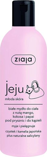 Ziaja Mydlo w plynie Jeju roz 300ml 5901887045199 (5901887045199)