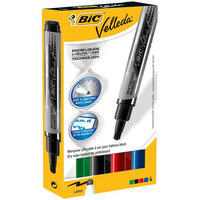 Bic Marker suchoscieralny Velleda 4 kolory (159039)