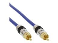 InLine Cinch Kabel AUDIO, vergoldete Stecker, 1x Cinch - 2m kabelis video, audio