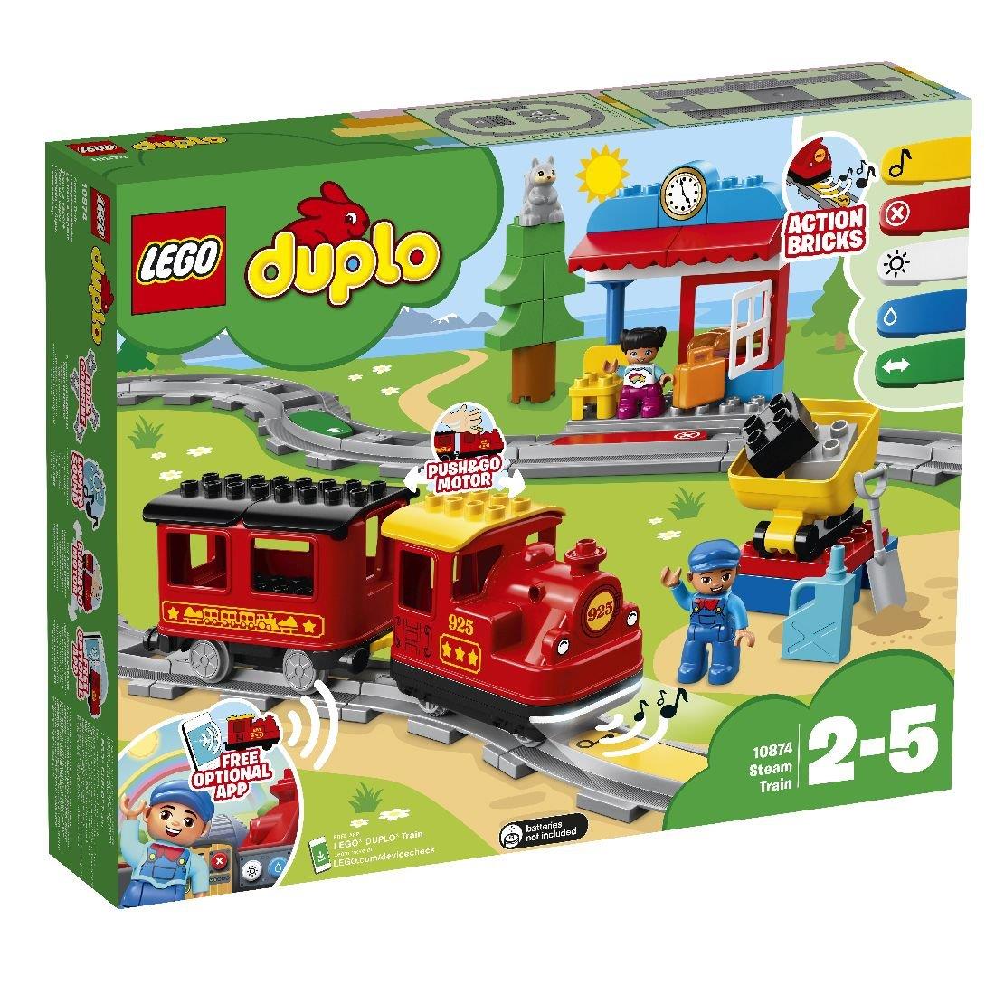 LEGO DUPLO Steam Railway Train - 10874 LEGO konstruktors