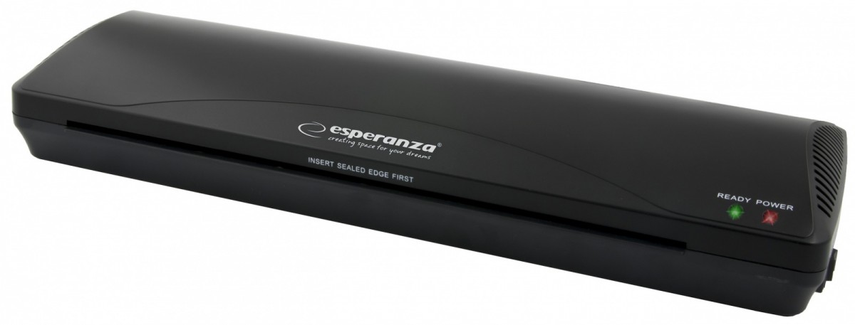 ESPERANZA EFL003 AEON - LAMINATOR A3 - BLACK  (Included: 5 x A3 foils) laminators